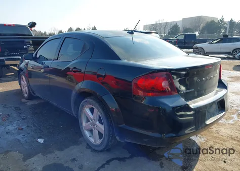 2013 Dodge Avenger Se from USA, damaged, VIN 1C3CDZAB1DN537320